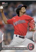 2022 Topps Now - Triston McKenzie #529