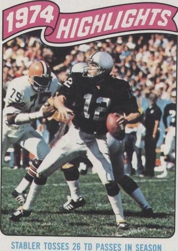 1975 Topps Ken Stabler #458