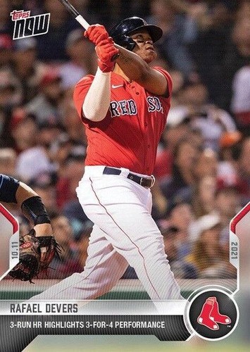 2021 Topps Now - Rafael Devers #954