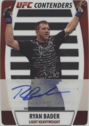 2011 Topps UFC Title Shot - Ryan Bader #CA-RB