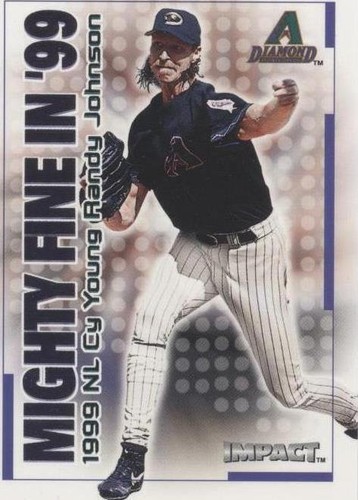 2000 Fleer Impact - Randy Johnson #28 MF