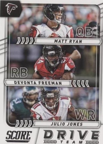 2017 Score Devonta Freeman Julio Jones Matt Ryan #2
