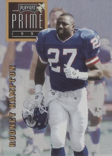 1996 Playoff Prime Rodney Hampton #185