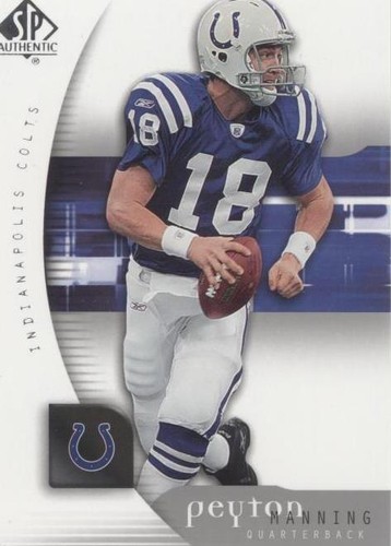 2005 SP Authentic Peyton Manning #36