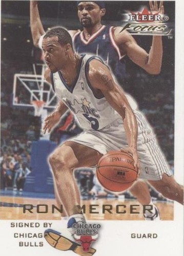 2000-01 Fleer Focus - Ron Mercer #99