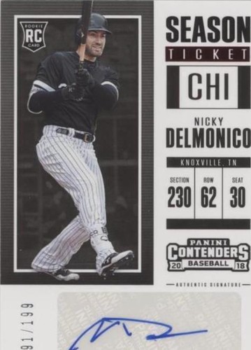 2018 Panini Chronicles - Nick Delmonico #8