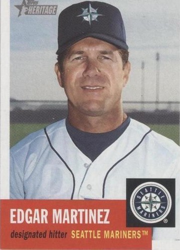 2002 Topps Heritage - Edgar Martinez #336