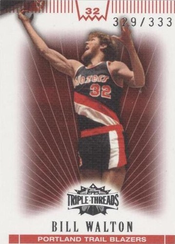2007-08 Topps Triple Threads - Bill Walton #99