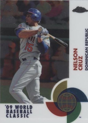 2009 Topps Chrome World Baseball Classic Blue Refractor 130/199