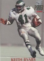 1992 Pro Set Power Keith Byars #41