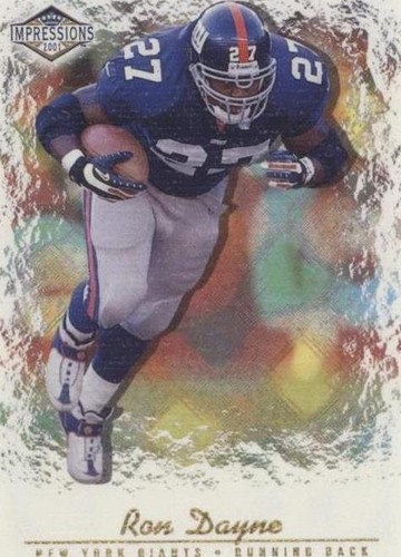 2001 Pacific Impressions Ron Dayne #88