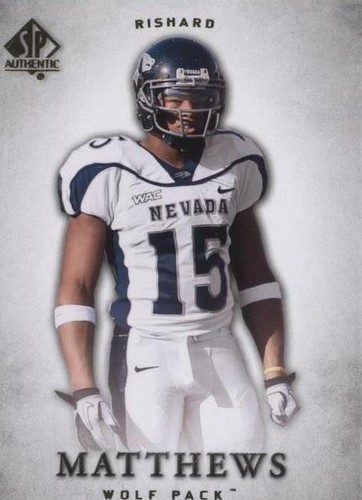 2012 SP Authentic Rishard Matthews #83