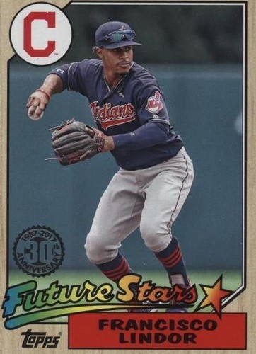 2017 Topps - Francisco Lindor #87-10
