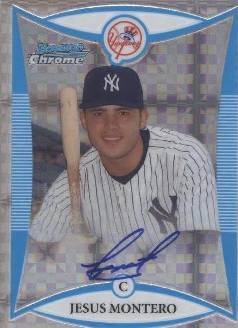 Bowman Draft Picks & Prospects 2008 - Jesus Montero #BDPP127