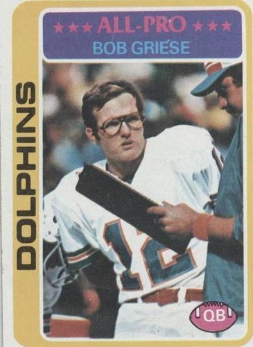 1978 Topps Bob Griese #120