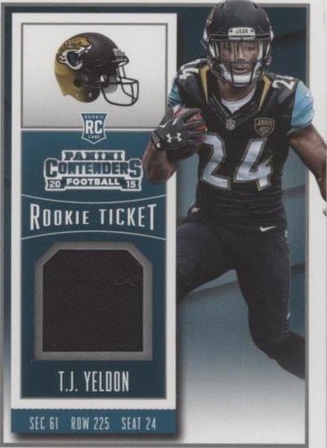 2015 Panini Contenders T. J. Yeldon #RTS-TJ