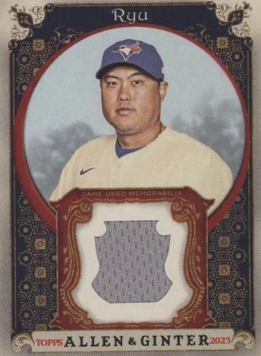 2023 Topps Allen & Ginter - Hyun-jin Ryu #AGRB-HJR