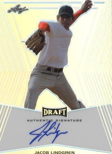 2014 Leaf Metal Draft - Jacob Lindgren #BA-JL1