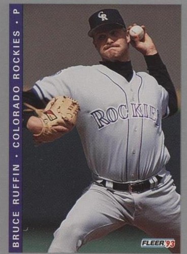 1993 Fleer Final Edition - Bruce Ruffin #F-42