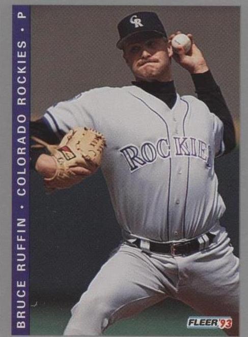 1993 Fleer Final Edition - Bruce Ruffin #F-42