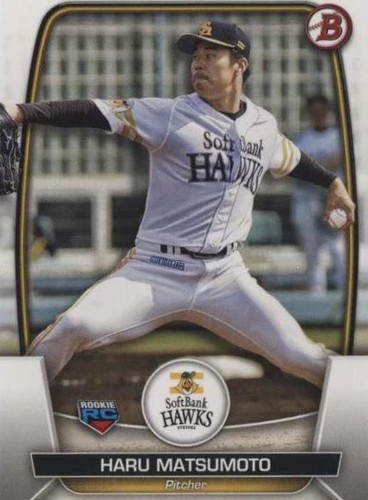 松本剛 Topps NPB Bowman 2023 plate 1/1 松本剛 Topps NPB Bowman 2023 plate 1/1