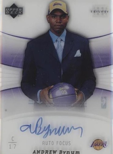 2005-06 Upper Deck Trilogy - Andrew Bynum #AF-AN