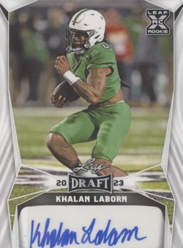2023 Leaf Draft Khalan Laborn #BA-KL1