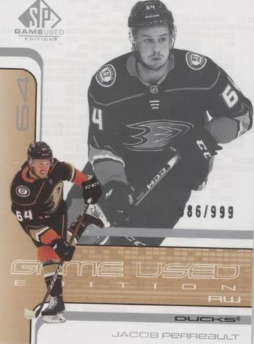 2022-23 Upper Deck SP Game Used - Jacob Perreault #R-20