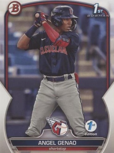 2023 Bowman 1st Edition - Angel Genao #BPPF-140