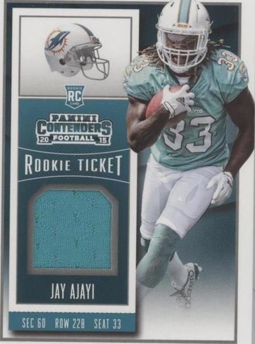 2015 Panini Contenders Jay Ajayi #RTS-JA