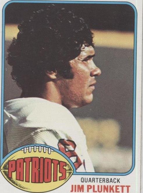 1976 Topps Jim Plunkett #104