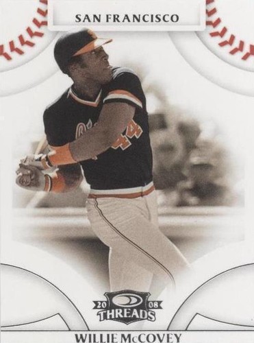 2008 Donruss Threads - Willie McCovey #43