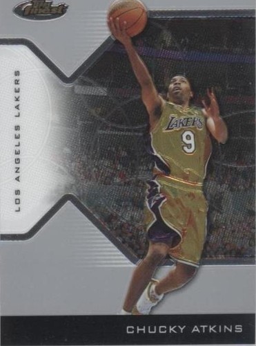 2004-05 Topps Finest - Chucky Atkins #90