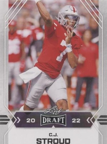 2022 Leaf Draft C. J. Stroud #03