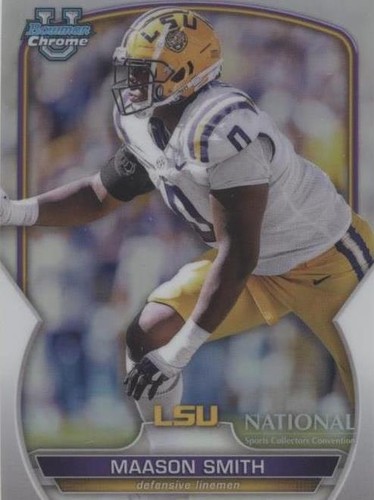 2023 Topps National Convention Wrapper Redemption Maason Smith #BU-11