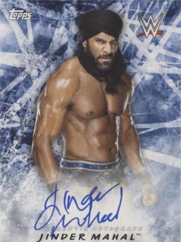 2018 Topps WWE Road to Wrestlemania - Jinder Mahal #A-JM