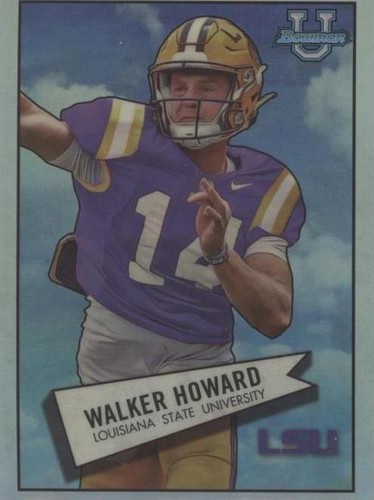 2022 Bowman University Chrome Walker Howard #52BF-26