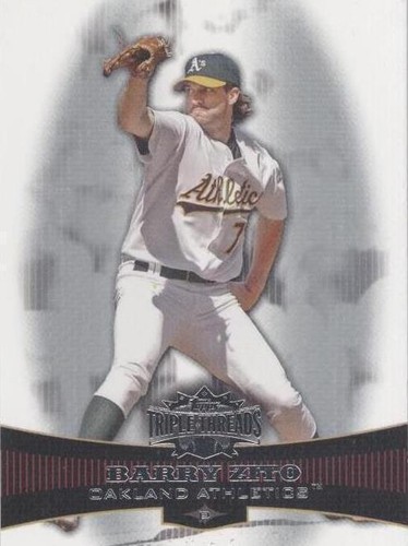 2006 Topps Triple Threads - Barry Zito #75