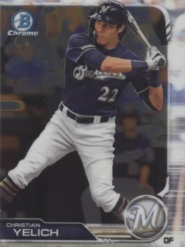 2019 Bowman Chrome - Christian Yelich #63