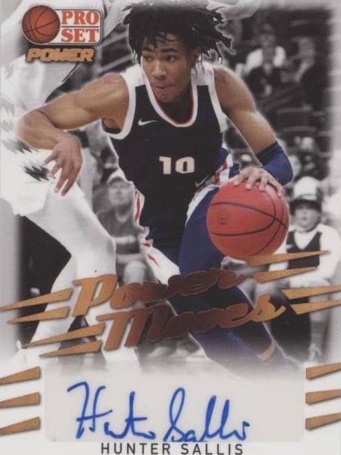 2021-22 Leaf Pro Set Power - Hunter Sallis #PM-HS1