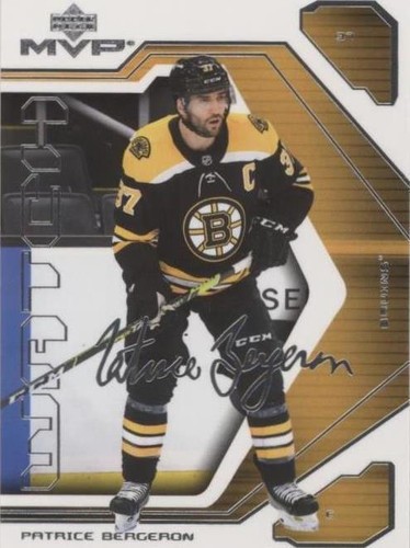 2021-22 Upper Deck MVP - Patrice Bergeron #13