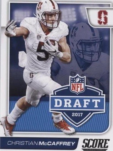 2017 Score Christian McCaffrey #9