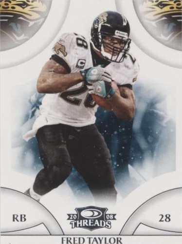 2008 Donruss Threads Fred Taylor #62