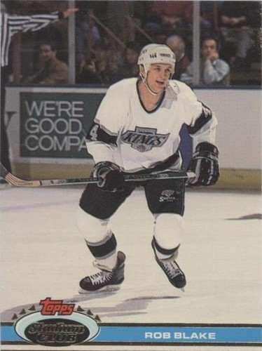 1991-92 Topps Stadium Club - Rob Blake #348