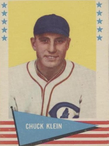 1961 Fleer Baseball Greats - Chuck Klein #51
