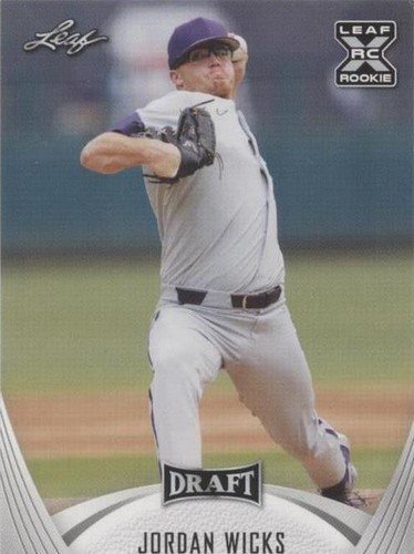 2021 Leaf Draft - Jordan Wicks #36