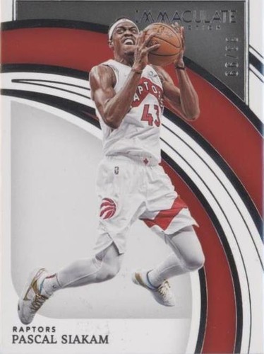 2021-22 Panini Immaculate Collection - Pascal Siakam #89
