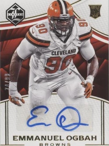2016 Panini Limited Emmanuel Ogbah #190