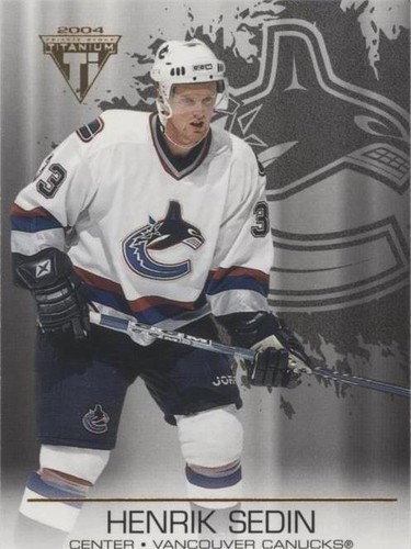 2003-04 Pacific Private Stock Titanium - Henrik Sedin #97