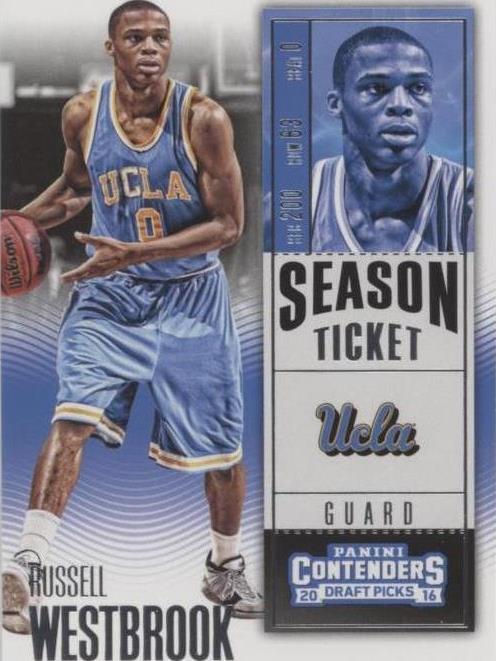 Selecciones del draft Panini Contenders 2016-17 - Russell Westbrook #84
